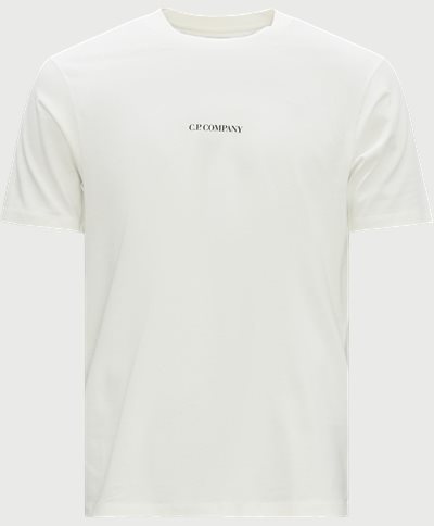 C.P. Company T-shirts TS190A 6011W Vit
